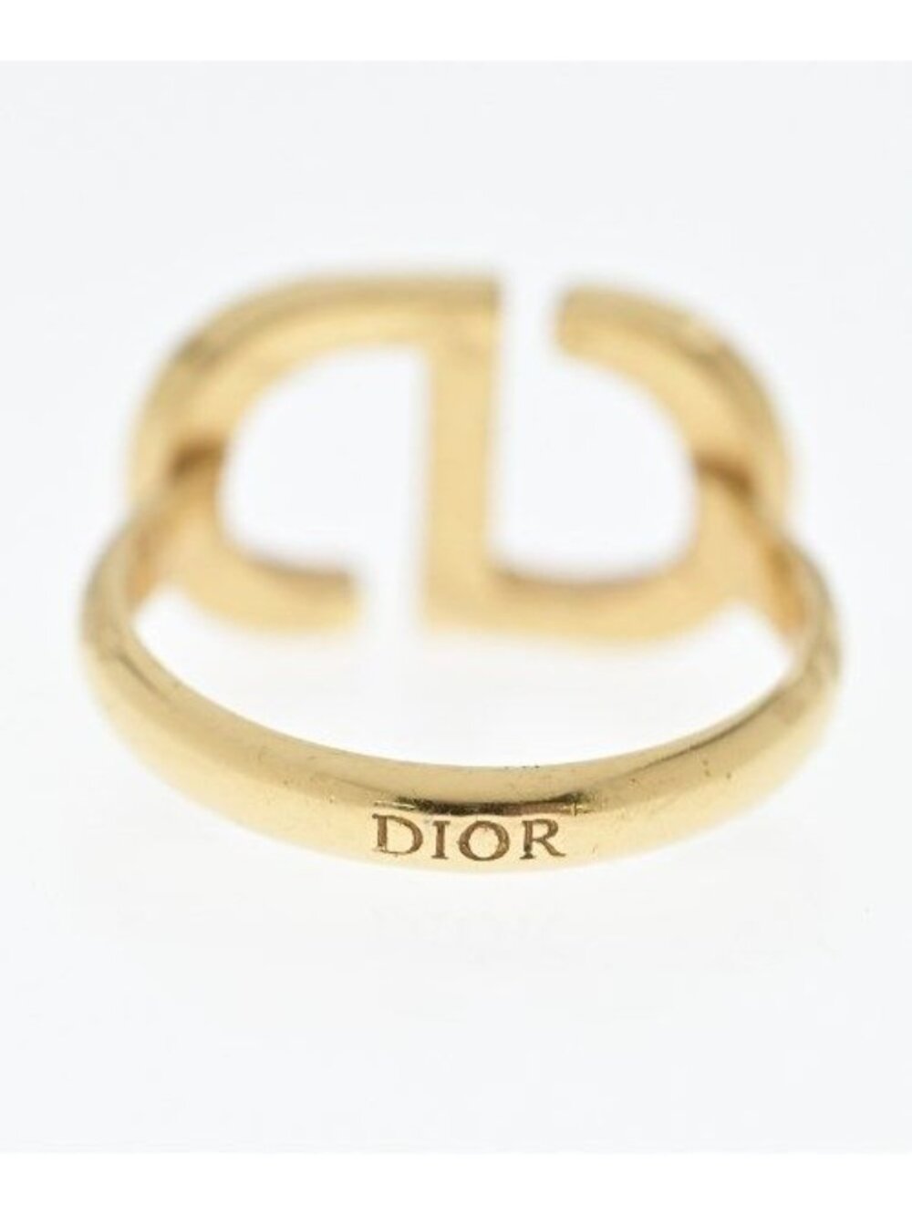 Dior Rhinestone Ring Gold - Picture 2 of 6